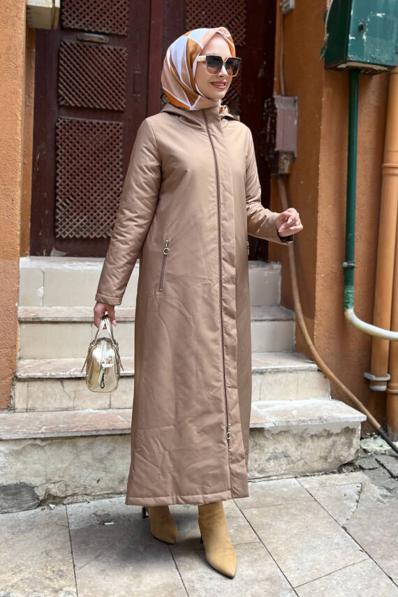 Mahza 7583 Kışlık Kap Su Geçirmez Kap Taba - 1